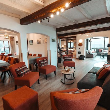 Le Grand Cerf 25 Pers, Malmedy- Chalet Rustique, Jardin エクステリア 写真