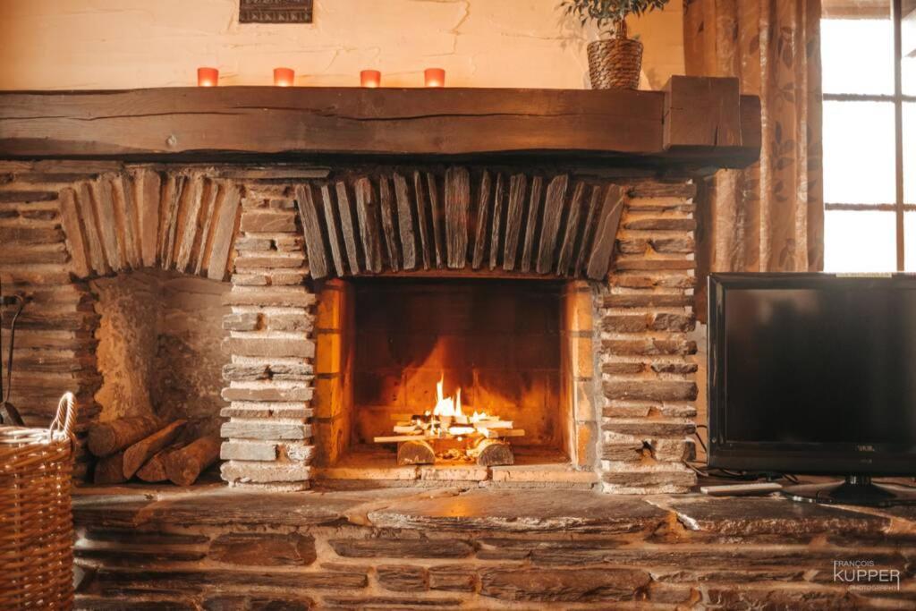 Le Grand Cerf 25 Pers, Malmedy- Chalet Rustique, Jardin エクステリア 写真