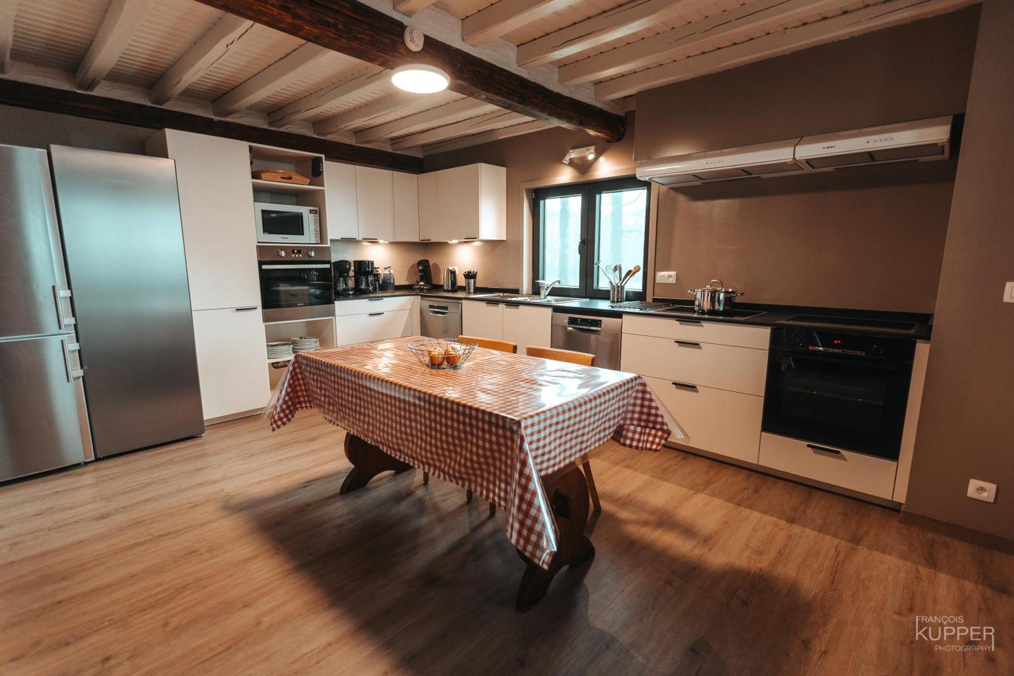 Le Grand Cerf 25 Pers, Malmedy- Chalet Rustique, Jardin エクステリア 写真