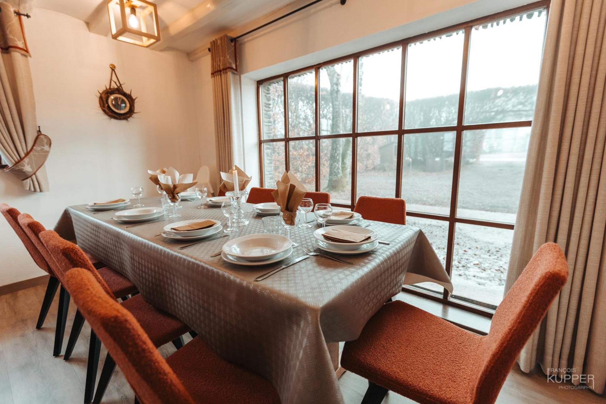Le Grand Cerf 25 Pers, Malmedy- Chalet Rustique, Jardin エクステリア 写真